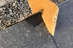 Herstelling oude dekking arduin