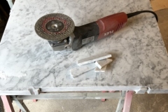 Keuken Carrara marmer