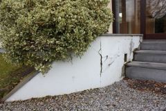 Renovatie buitentrap : voor